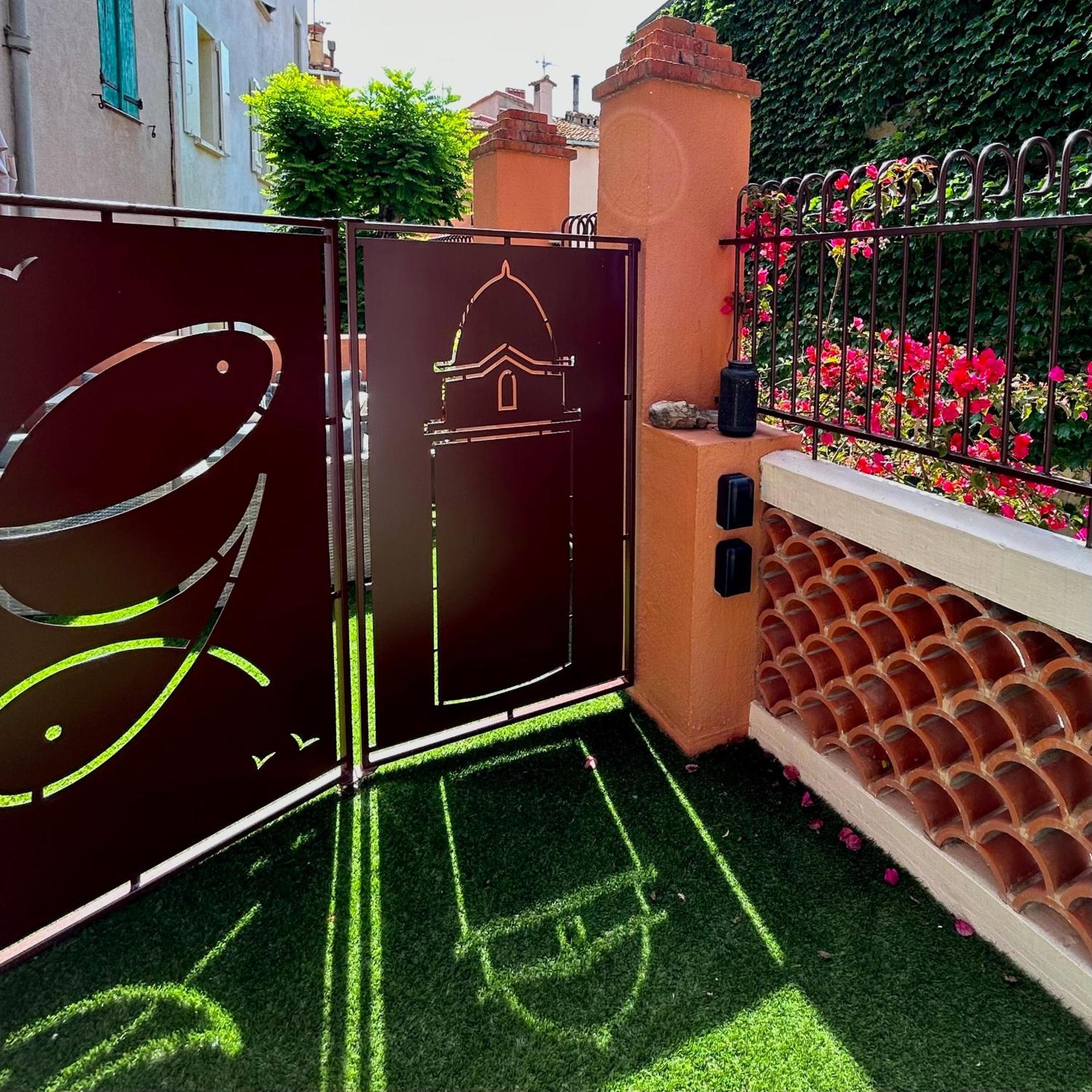 «La Calade » Villa Les Glycines コリウール エクステリア 写真